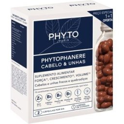 Phyto Phanere 120 Cápsulas Cabelo e Unhas + OFERTA 1 EMBALAGEM