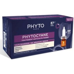 Phyto Phytocyane Ampolas Anti-Queda Progressiva 12x5ml