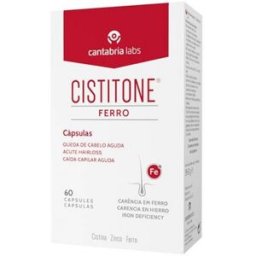 Cistitone Ferro Queda de Cabelo Aguda 60 Cápsulas
