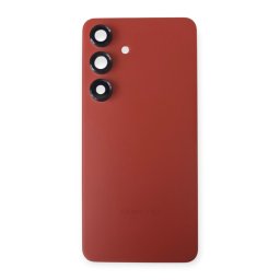 Tampa Traseira Samsung Galaxy S25 Coral Com Lentes
