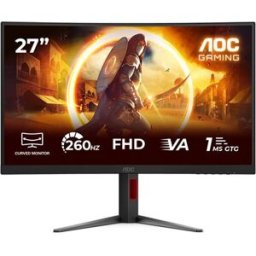 Monitor Gaming Curvo AOC C27G4Z2 27'' 260Hz FHD