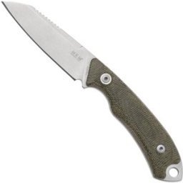 MKM Knives MKM Pocket Tango 2 Lambsfoot PT2-GC Green Canvas Micarta faca fixa, David C. Andersen design