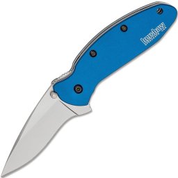 KERSHAW Ken Onion SCALLION Faca com Abertura Assistida, Azul Marinho K-1620NB
