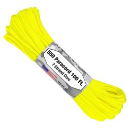 CORDÃO PARACORD 550 ARM 100' Amarelo Neon S19-AMARELO NEON