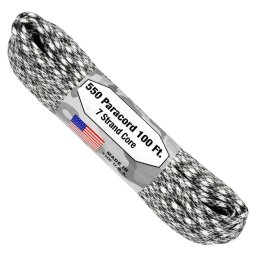 ARM 550 PARACORD 100' Snow Camo C25-SNOW CAMO