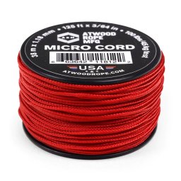 ARM 100 MICROCORD 1,18mm. 125' Vermelho MS03-RED