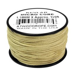 ARM 125 MICROCORD 1,18mm. 125' Kevlar Amarelo KT125-AMARELO