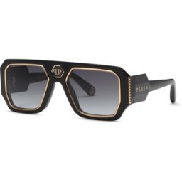 Óculos de sol PHILIPP_PLEIN PLEIN CONTEMPORARY SPP188 Preto Tamanho: 60X16 Preto