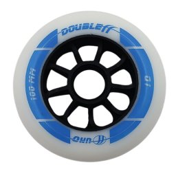 Doubleff UNO Wheels 100mm/85A White 8-Pack