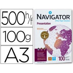 Papel Fotocopia Navigator Din A3 (500 Folhas) 100 Gr
