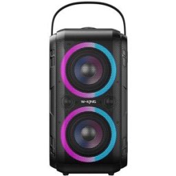 Coluna Bluetooth Portátil 80W T9-2 (Preto) - W-KING