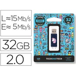 Pen Drive Usb Unicornio 32GB - TECH ON TECH