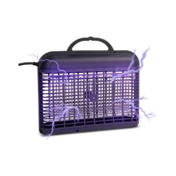 Armadilha elétrica de insetos LED UV/2W/230V preta