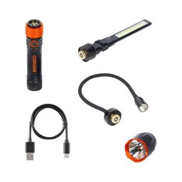 Osram - Lanterna de inspeção LED regulável para automóvel 3 em 1 LEDINSPECT LED/5W/5V 4000 mAh