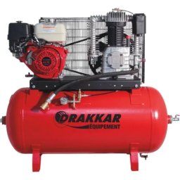 Compressor Fixo Térmico a Gasolina DRAKKAR 230L 9CV Motor Honda GX270