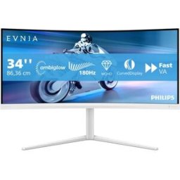 Philips Monitor Gaming Curvo Evnia 5000 34M2C5501A/00 34" UltraWide QHD 180 Hz