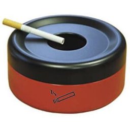 kaiserkraft Cinzeiro de mesa Rondo, capacidade 1 l, vermelho, Cinzeiro de mesa Rondo, capacidade 1 l, vermelho. Moldado sem emendas - estável e elegante. Borda larga impede a queda de cigarros. A versão em aço inoxidável pode ir à máquina de lavar louça.