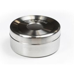 kaiserkraft Cinzeiro de mesa Rondo, capacidade 1 l, aço inoxidável, Cinzeiro de mesa Rondo, capacidade 1 l, aço inoxidável. Moldado sem emendas - estável e elegante. Borda larga impede a queda de cigarros. A versão em aço inoxidável pode ir à máquina de l