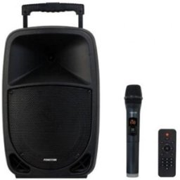 Fonestar MALIBU-310 Altifalante Portátil Bluetooth 100W com Microfone UHF, Trolley e Comando