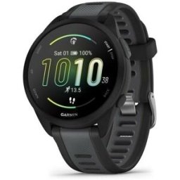 Garmin Forerunner 165 Music Bluetooth GPS 43mm Preto AMOLED 5ATM SpO2