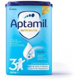 Aptamil 3 Nutri-Biotik Leite +9M - 800G Preço Especial