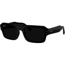 Rayban Óculos de sol Ray Ban FLACKO 0RB4454 Preto Tamanho: 56X20 Preto