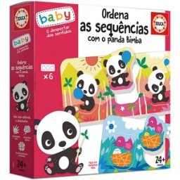 EdBaby Ordena as Sequências Panda Bimba - EDUCA