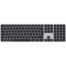 Teclado PT Magic Keyboard USB-C c/ Touch ID + Teclado Numérico (Prateado/Preto) - APPLE