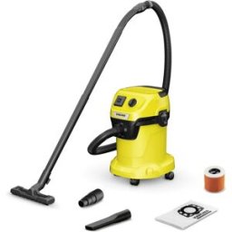 Aspirador de Pó/Líquidos WD 3 P V-17/4/20 17L 1000W (Amarelo/Preto) - KARCHER