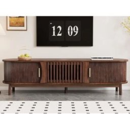 ModernLuxe Móvel de TV 165x39,5x46cm - para televisores de até 65" - castanho