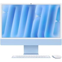Computador All-In-One iMac 24" M4 CPU 10-Core / GPU 10-Core / 24GB / 512GB SSD (Azul) - APPLE