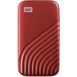 Disco Externo 2.5" 2TB USB 3.2 My Passport (Vermelho) - WESTERN DIGITAL