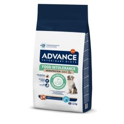 12kg Veterinary Diets Intolerance pato Advance ração para cães