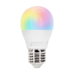 Lâmpada LED RGBW G45 E27/6,5W/230V 2700-6500K - Aigostar