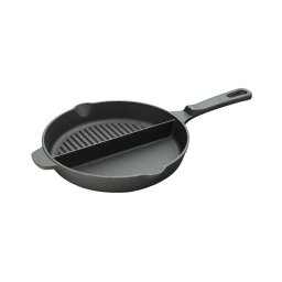 Frigideira para grelhador com dois compartimentos 25 cm