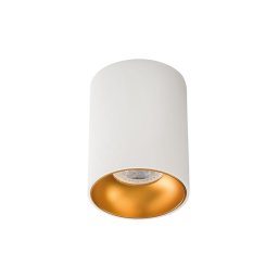 Kanlux 27570 - Foco RITI 1xGU10/10W/230V branco/dourada