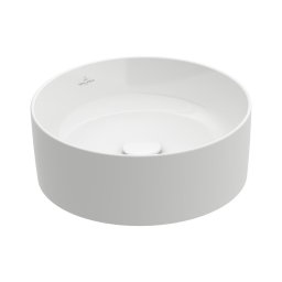 Villeroy & Boch 4A184001 - Lavatório de bancada COLLARO Ø 40 cm cerâmica/branco