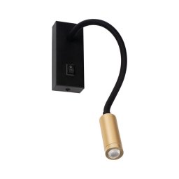 Kanlux 32519 - Candeeiro LED Flexível TONIL LED/3,3W/230V preto/dourado