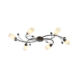 Globo 60800623X - Candeeiro integrado VENEZIA 6xE14/40W/230V