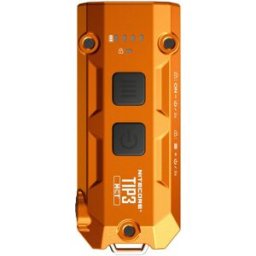 Nitecore TIP3 Alloy Orange, lanterna de porta-chaves recarregável, 720 lúmens
