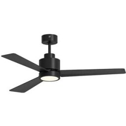 SOLER PALAU Ventoinha de Teto 40W Ø130cm c/ Luz LED (Preto) - SOLER & PALAU