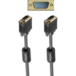 Cabo VGA Macho - Macho c/ Filtros (1,8 mts) - EWENT