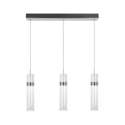 Lustre LED suspenso por cabo AMBIENTE 3xLED/6W/230V 3000/4000/6000K cromado brilhante