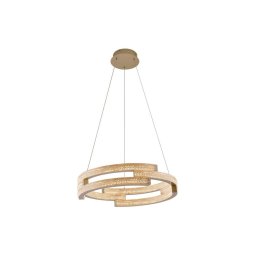 Lustre LED suspenso por cabo TARJA LED/36W/230V 3000/4000/6000K diâmetro 60 cm dourado