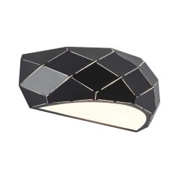 Aplique de parede REUS 1xE27/40W/230V preto