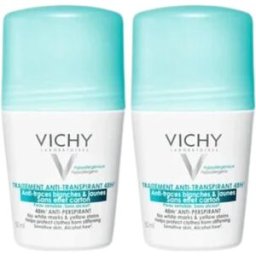 Vichy Desodorizante Pack Antitranspirante Antimanchas Roll-On 48h 2x50ml Preço Especial