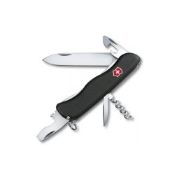 Victorinox - Faca de bolso multifuncional 11,1 cm/11 funciona a preto