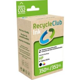 Recycleclub Pack Tinteiro HP 350 XL 351 XL - 2 Uni.