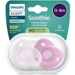 Philips Avent Soothie Chupeta Rosa 0-6 Meses