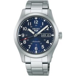Relógio Analógico 5 Sports SRPG29K1 39.4MM (Prateado) - SEIKO